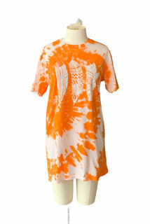 Tie-dye tee dress (M)
