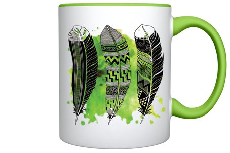 Raukura Mug - Kakariki